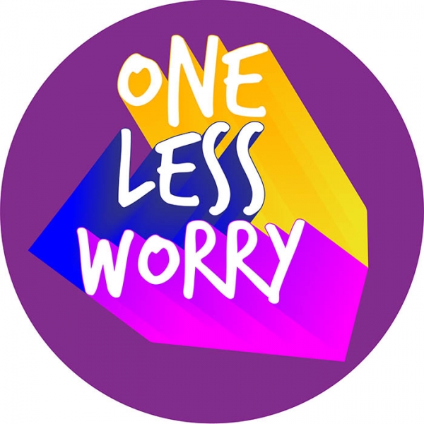One Less Worry Logo - Circle - EN