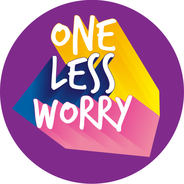 One Less Worry Logo - Circle - PNG - EN