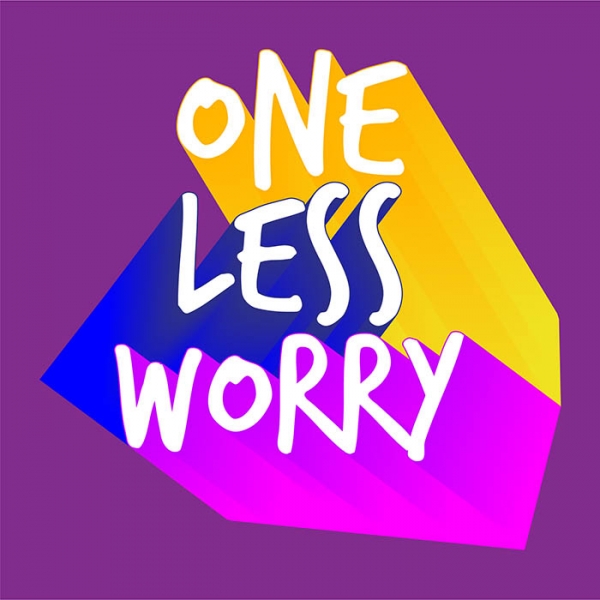 One Less Worry Logo - Square - EN